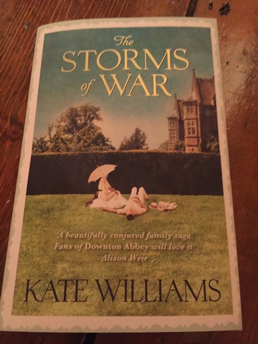 KateWilliamsme's tweet photo. My paperback of #StormsofWar out on Thursday....very excited! http://t.co/ssToOooU9B