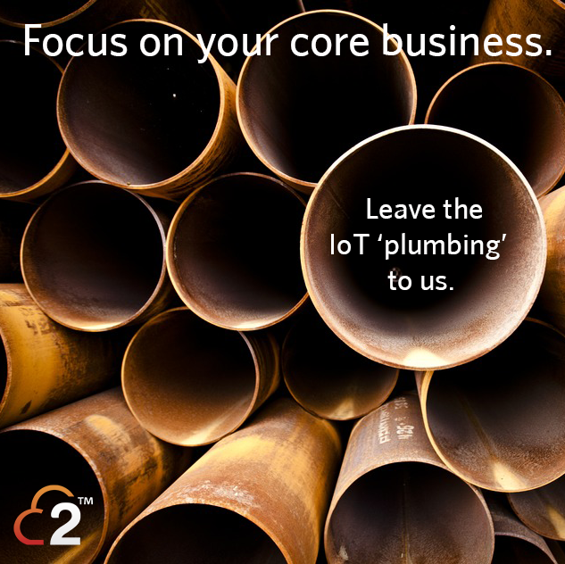 We'll handle the "plumbing" required for a successful #IoT solution - you focus on your core business and customers.