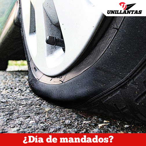 ¿Se te ha pinchado una llanta en el momento menos oportuno? ¡Cuántos tu experiencia! A las mejores daremos RT.