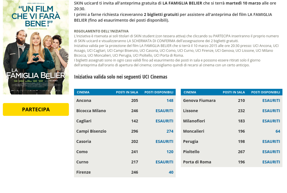 Cinetainment1's tweet photo. L'#anteprima è stasera!posti liberi a #firenze #como #ancona fai girare! http://t.co/f6R9wnC2GK #cinema #cinetainment http://t.co/PVomEMrLHh