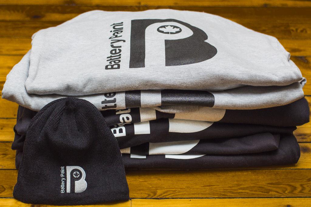 BatteryPaint's tweet photo. Another shipment just came in. Shoutout to everyone who ordered, you'll be getting your new gear soon! #batterypaint http://t.co/zQNI8wjAZj
