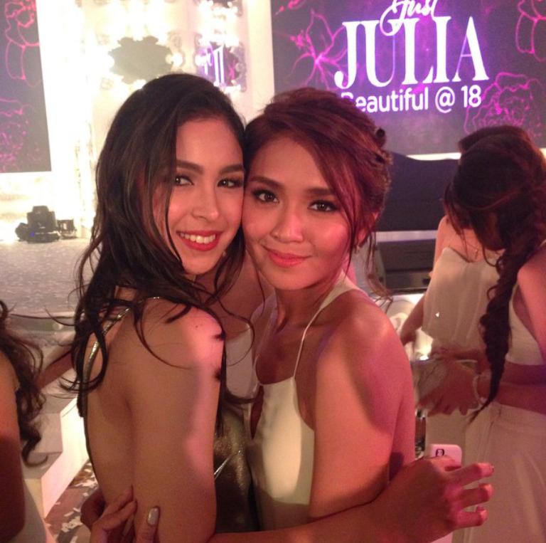   Love these two!  Happy Birthday Julia Barretto 