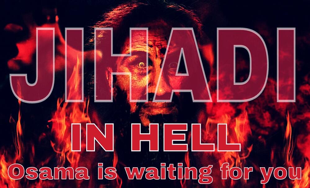 Papilionidae_77's tweet photo. GREETINGS FROM HELL...
dirty Osama is waiting for you,
filthy #ISIS RAPIST!

#TwitterKurds
#PJNET
#daesh
#Daech
#ISIL http://t.co/lUSSGjiNLP