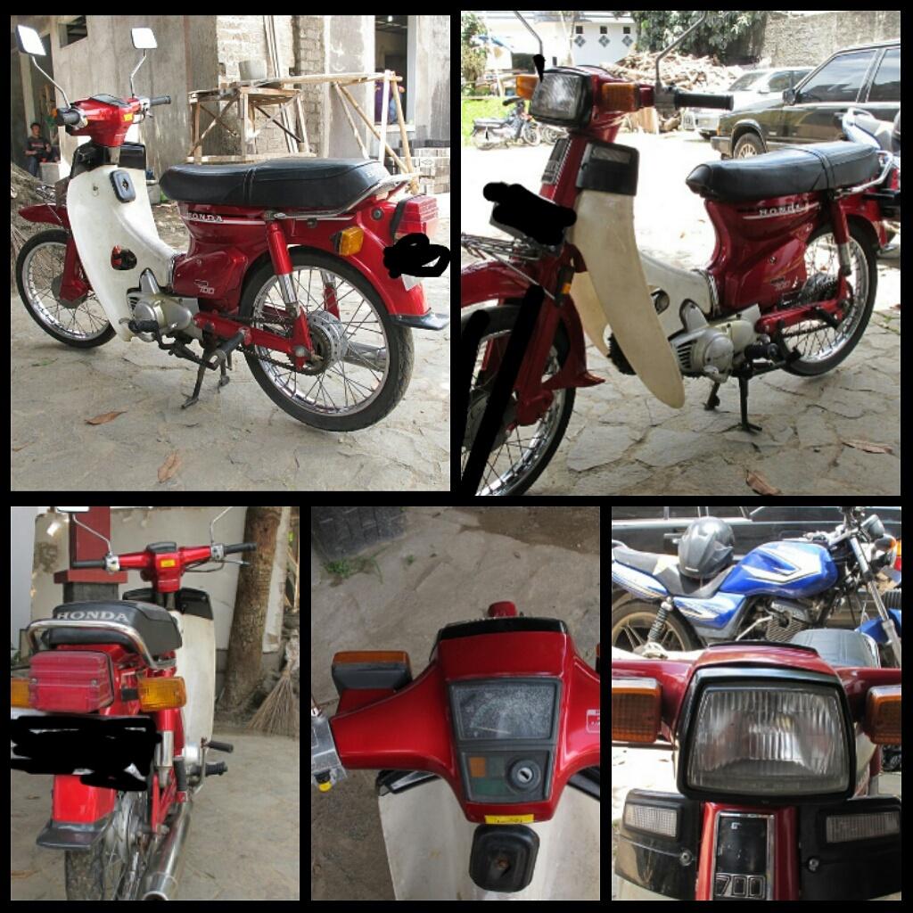 Jual supercub 700, orisinil, lokasi bandung. Minat sms/wa 082126126112