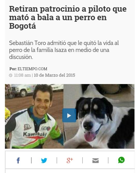 zildride's tweet photo. @Kawasaki_Racing @AutecoMotos @kawasakioffroad @yamahacolombia @dakar ahora son sponsor de asesinos de animales??. http://t.co/6meNdoFexb