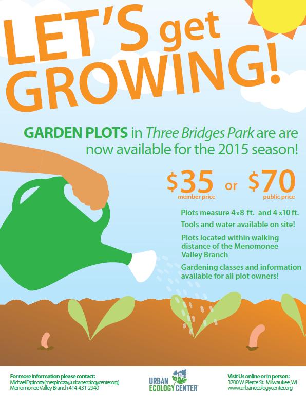 Reserve your Community Garden Space w/ <a href="/urbanecology/">Urban Ecology Center</a> today! <a href="/silvercitymke/">Silver City MKE</a> <a href="/menomoneevalley/">Menomonee River Valley</a> @laytonblvd