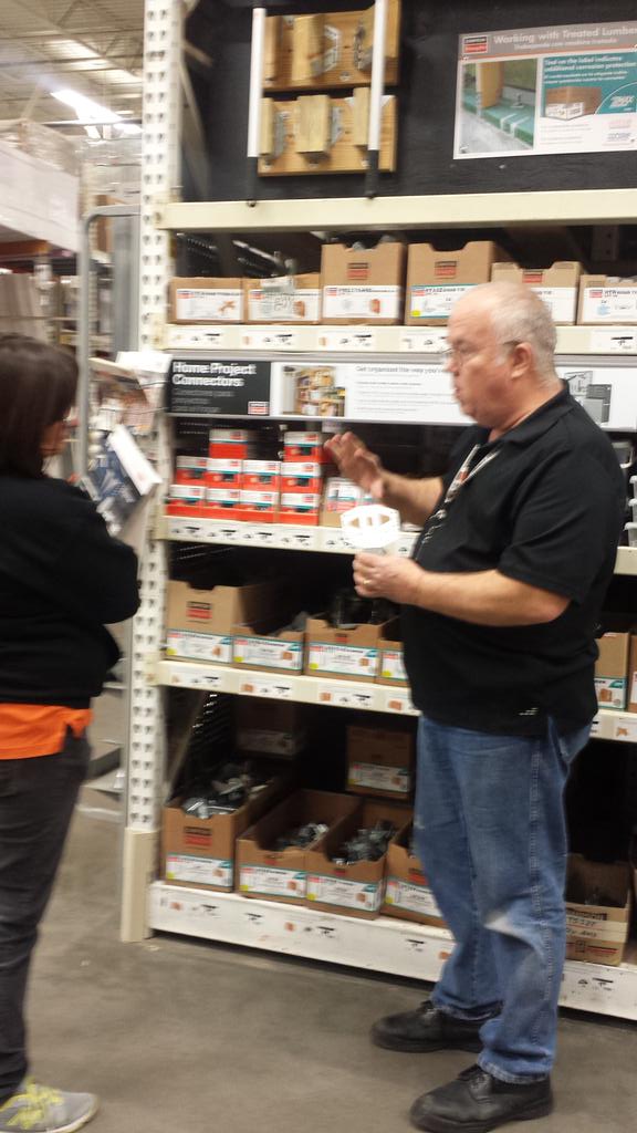 Awesome PK with the Simpson rep today😆 #greatproductknowledge