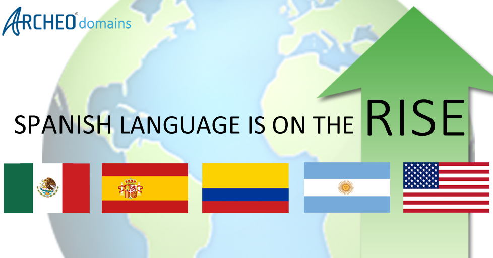 ArcheoInc's tweet photo. Spanish language growth on the web = exciting times for #domains! Check out our #Infographic. http://t.co/pepE9YKrJ9 http://t.co/GgAIVi989L