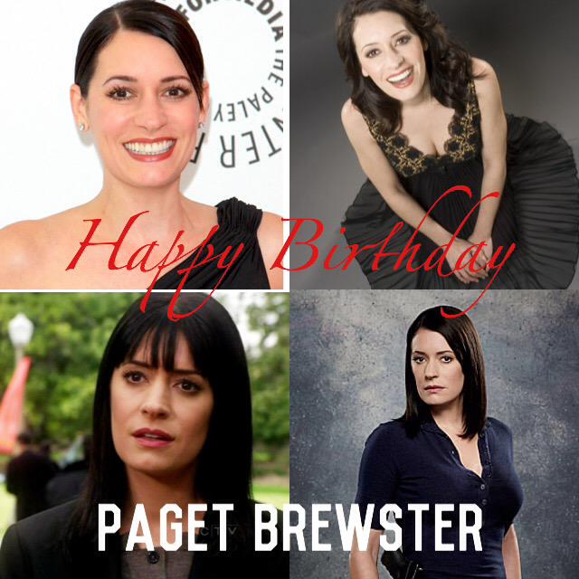 Happy Birthday to the  flawless Paget Brewster hope u have a wonderful day 