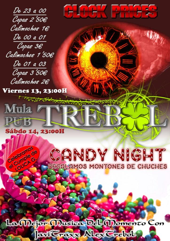 arrancamos finde con estas pedazo de fiestas en <a href="/TrebolMula/"># Trebol Mula #</a> no falteis nueva temporada trebol <a href="/JaviTraxx/">JaviTraxx</a> @ALEXTREBOL
