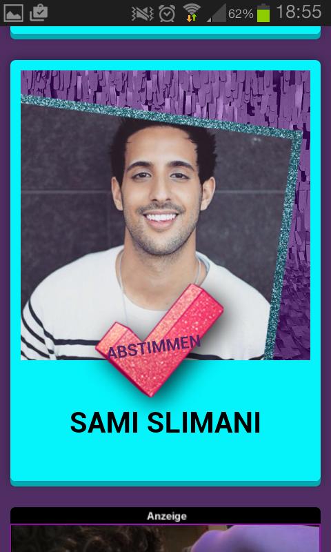 f_saraah's tweet photo. @SamiSlimani Looos voten ❤ 
👉 http://t.co/fy7U6Qtvtr 👈 
👉 #KCA #VoteSami 👈 http://t.co/sVME1aMi4K