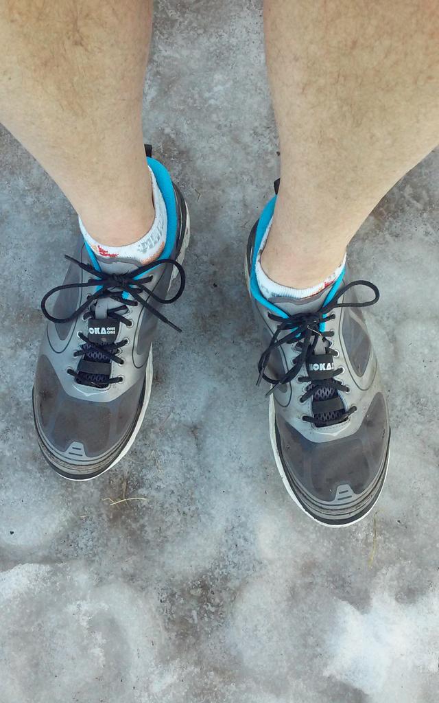 Hokas on ice #LetsGoHOKA