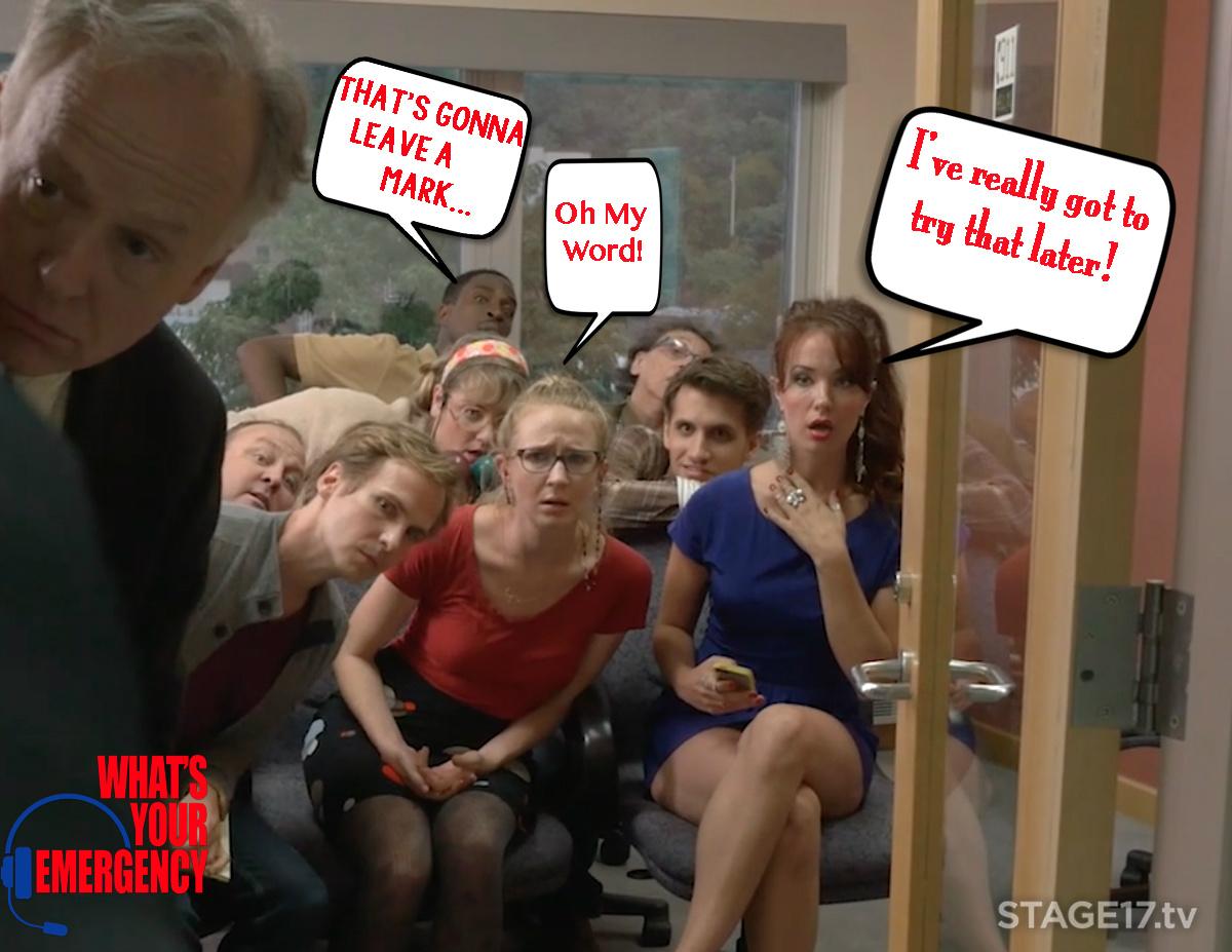 WYemergency's tweet photo. Trouble in Hell? Call 911! #911Hell Watch @WYemergency at http://t.co/k67YqyJuLM @stage17tv #WYE http://t.co/4aduFsjh99