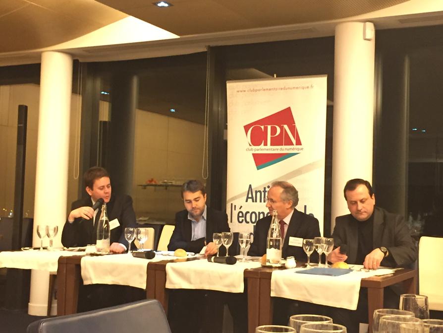 loichervepublic's tweet image. Au club parlementaire du numérique ce soir à l'Assemblée nationale avec les PDG d'APAX et de Blablacar. @AnnickBillon