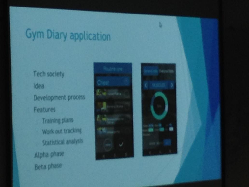 MobileAppsGroup's tweet photo. Gym Diary present at MobileAppsGroup another interesting mobile app http://t.co/bxtgDwvguR http://t.co/ygBzE0BqJU