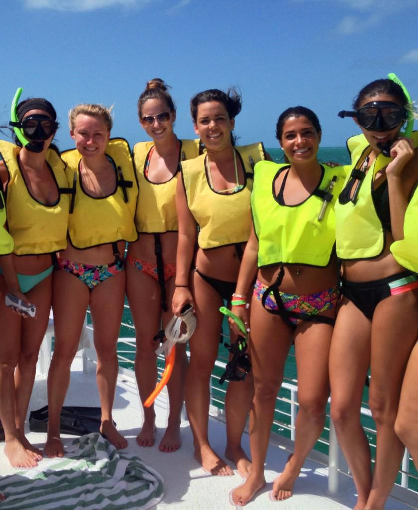 Senior snorkel privileges #springbreak
