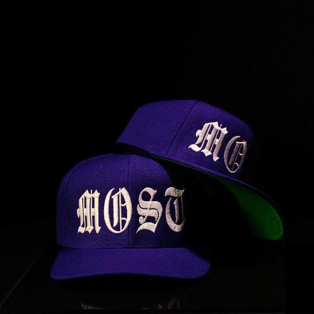 Most_Brand's tweet photo. The purple OG old English SnapBack available at the @most_store #mostbrand http://t.co/YSB4WUjeuE