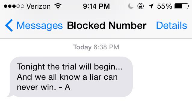 megeIizabeth's tweet image. at first when I get these texts I have a mini heart attack before I remember it's #PLL night. 
#pllpoll