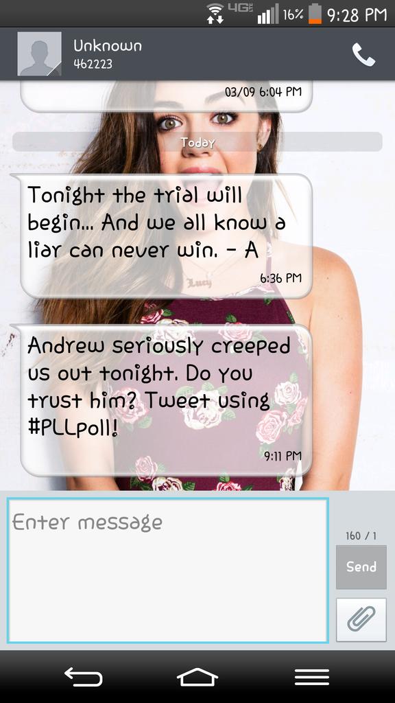 heavenlyducks's tweet image. I kinda still trust Andrew, you guys are tricky.. ;) He is a little creepy after tonight.. #pllpoll @ABCFpll