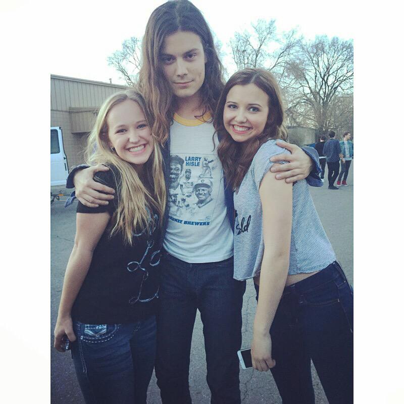 AlexaHenrie's tweet photo. Best night ever ๐ @Madijenks23 @bornsmusic #bornsmusic #slcconcert http://t.co/SNZLRklC8G
