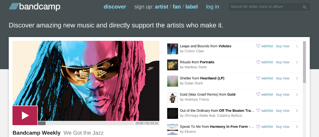 Forbes's tweet image. Bandcamp now claims that they bring in over $3.5 million in revenue every month: onforb.es/1FGCV8S