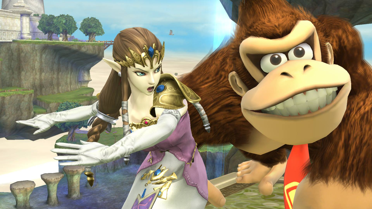 DigiScoutNews's tweet photo. This isn't King Kong: Watch David/@Getsukabijin and #Zelda in #SuperSmashBros #ClassicMode! http://t.co/uQ97cxTuvd http://t.co/MmGxFYnkpi