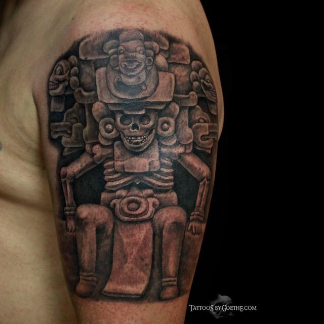 50 Best Aztec Tattoos With Deep Meaning  InkMatch