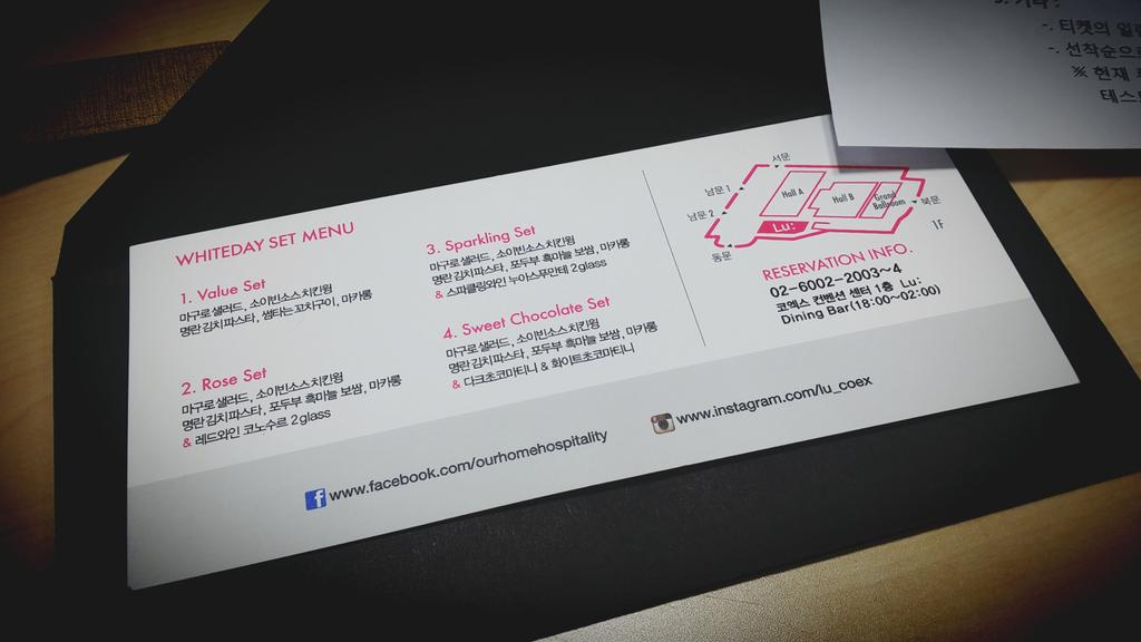 CraziestPatsy's tweet image. WHITE WEEKEND PARTY
COEX LU
KOREAN DINNING BAR