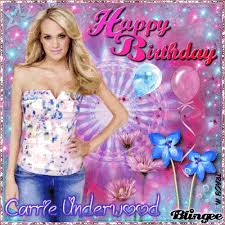 Happy Birthday Carrie Underwood.!!! Have a wonderful and blessed day!!! <3!!! 
