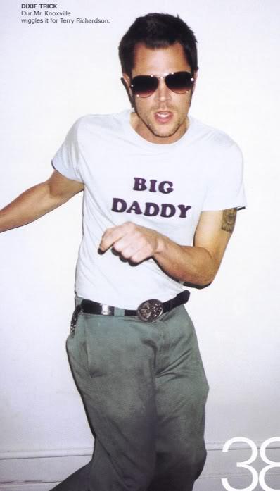 HAPPY BIRTHDAY, BIG DADDY! We salute you, Mr. Johnny Knoxville!  