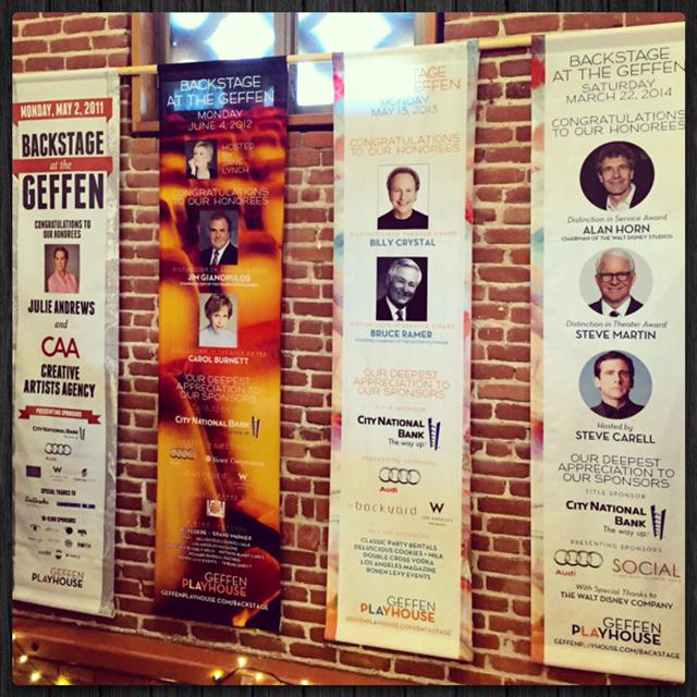 GeffenPlayhouse's tweet photo. Look back #BackstageGP! Who will join honorees Mellody Hobson &amp; George Lucas, Sir Elton John &amp; David Furnish on 3/22? http://t.co/fTMcTzbAaV