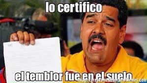 cmbustamante's tweet image. Dicen que el temblor se sintió en Venezuela. Su Presidente lo certifica. 😂😂😂