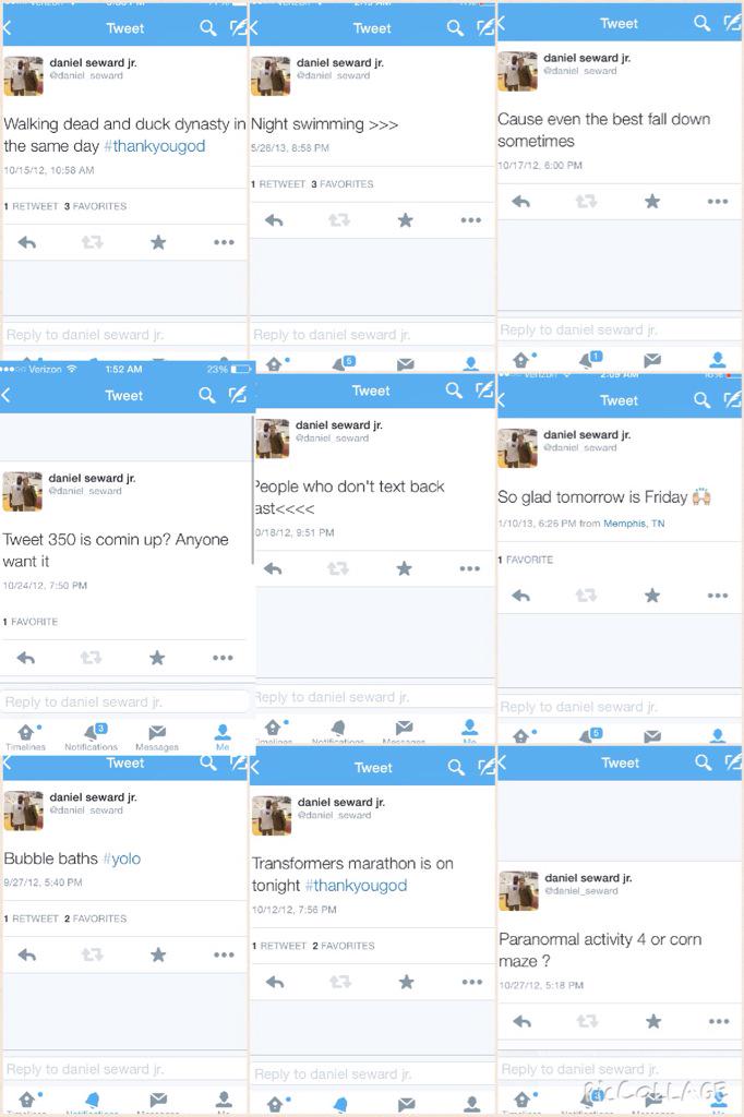 daniel_seward's tweet photo. I would like to give my most sincere apologizes for the things I put y'all through during freshman year... http://t.co/oMxpoDeosR