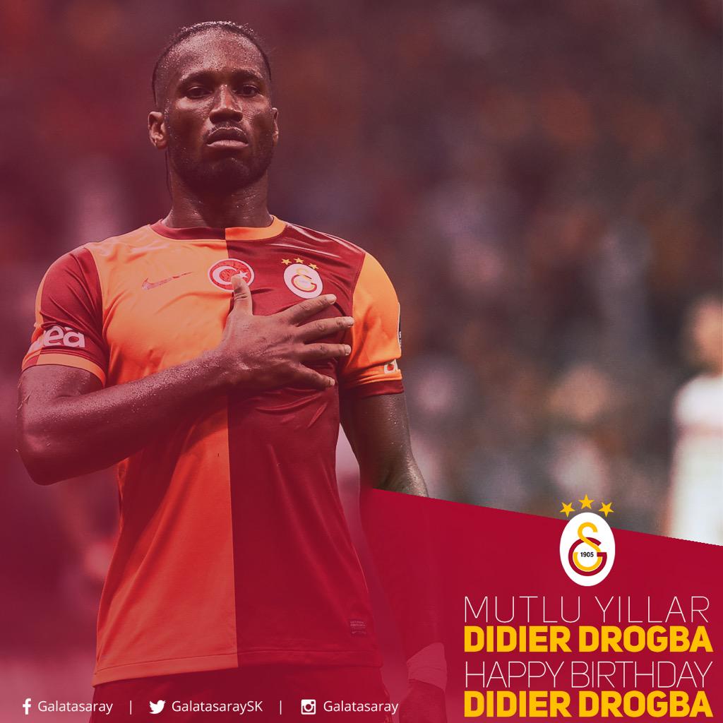 Mutlu Y llar Didier Drogba! / Happy Birthday 
