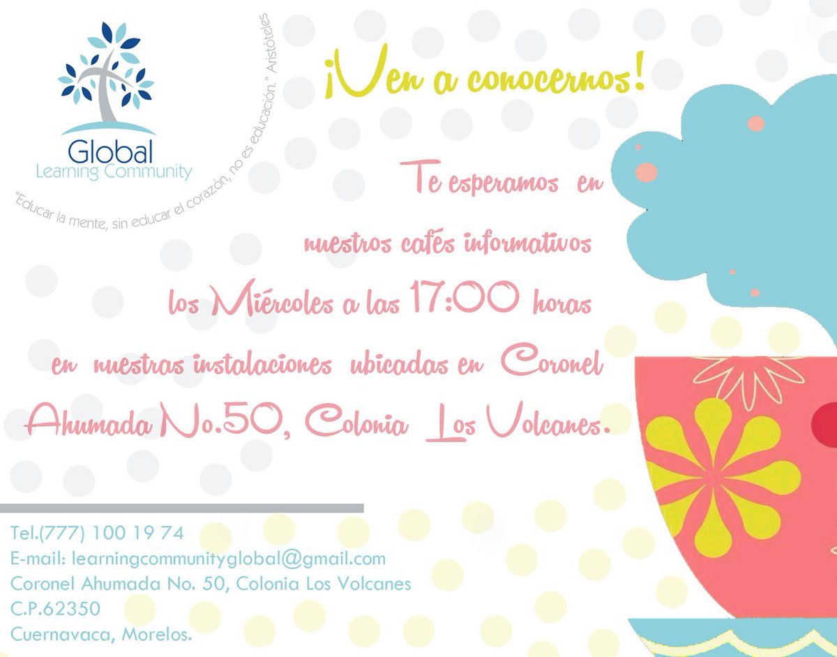 globallearcom's tweet photo. #globallearningcommunity ยกLOS ESPERAMOS! http://t.co/FsXWaMrtJ1