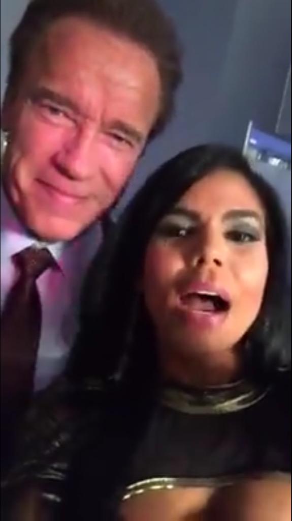 But before let us take a #selfie ! <a href="/ArnoldWebcast/">Arnold Webcast</a> <a href="/Schwarzenegger/">Arnold Schwarzenegger</a> <a href="/ArnoldSports/">Arnold</a> I love you forever