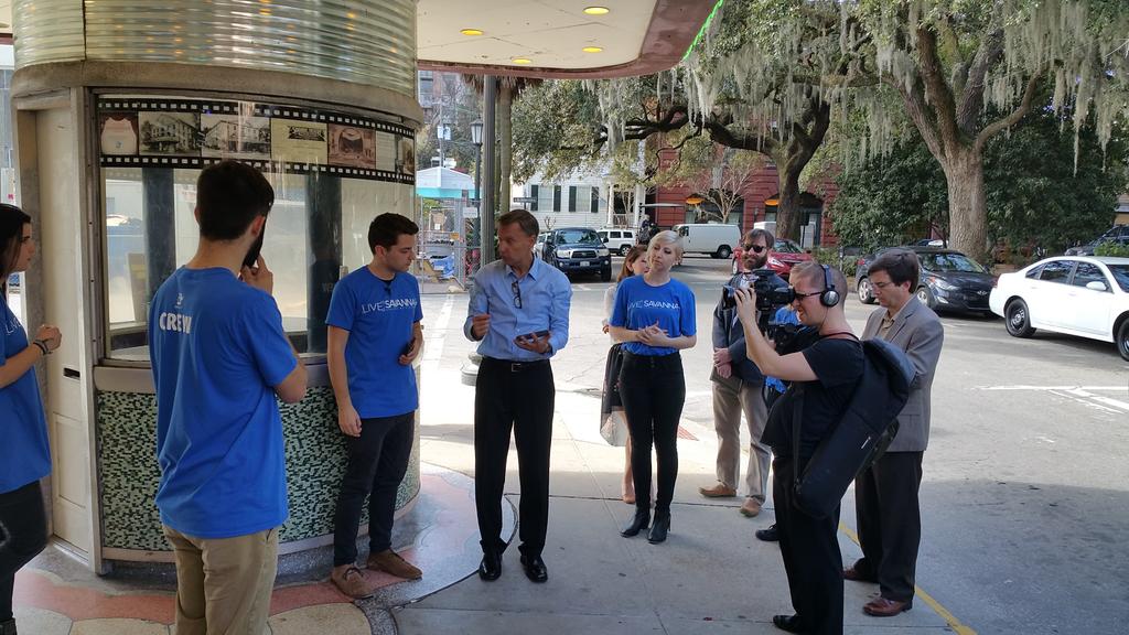 eccaCompSci's tweet image. Great time today on the Live Savannah tour with @HP and @SCADdotedu ! #MindBlown #LinkReader