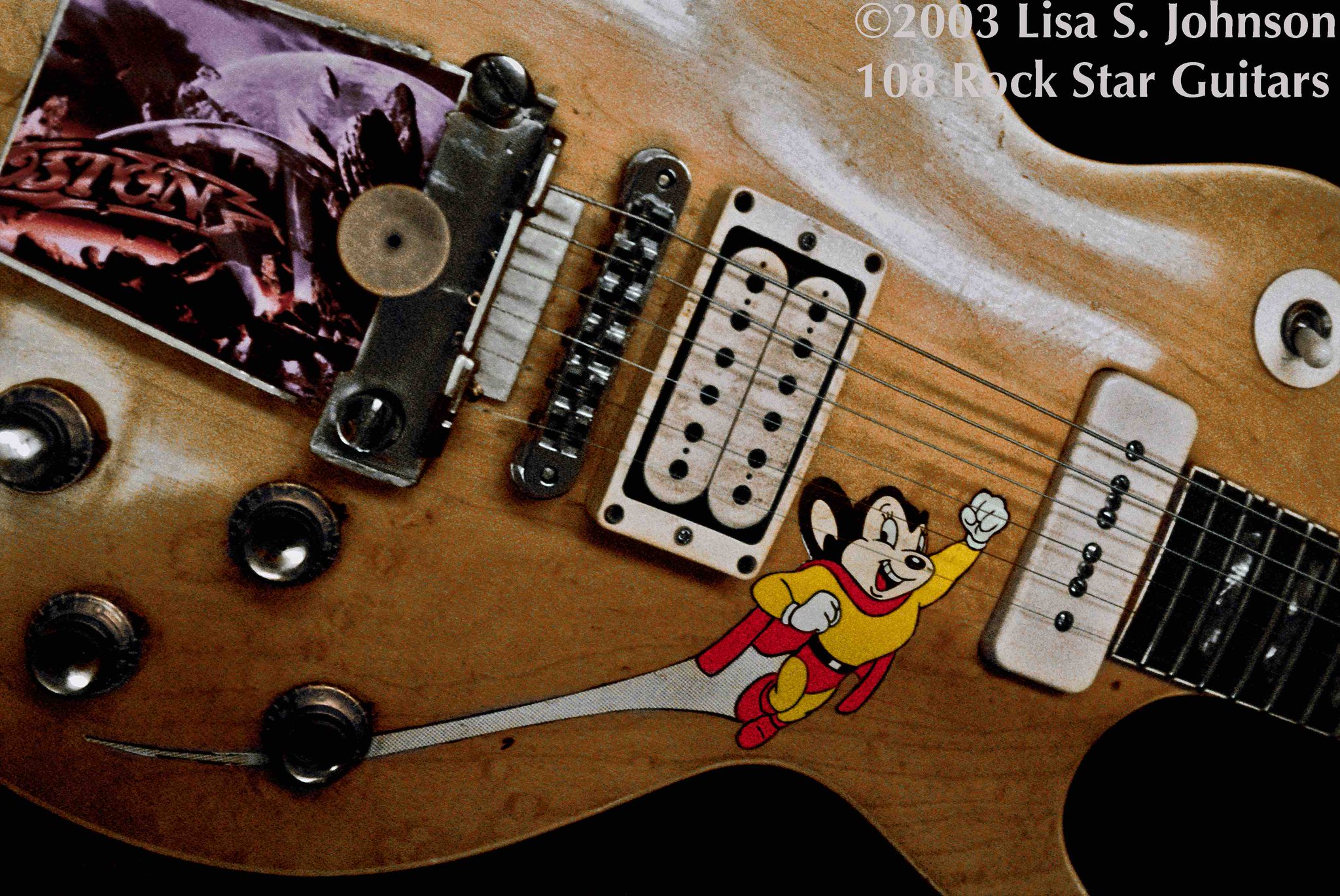 Happy Birthday to Mighty Tom Scholz and his Mighty Mouse Les Paul!  