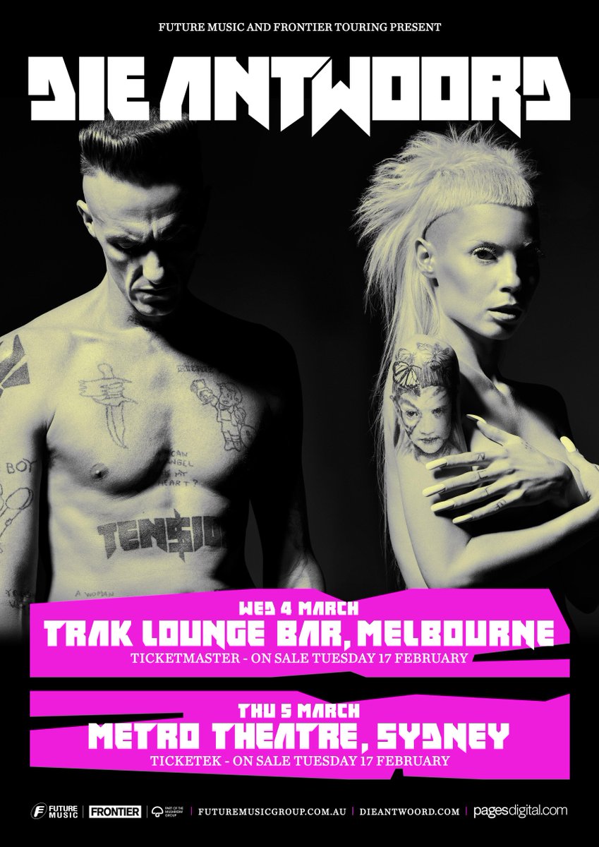 .<a href="/DieAntwoord/">Die Antwoord</a> sideshows were insane! 😆😝😵

Poster artwork by MC