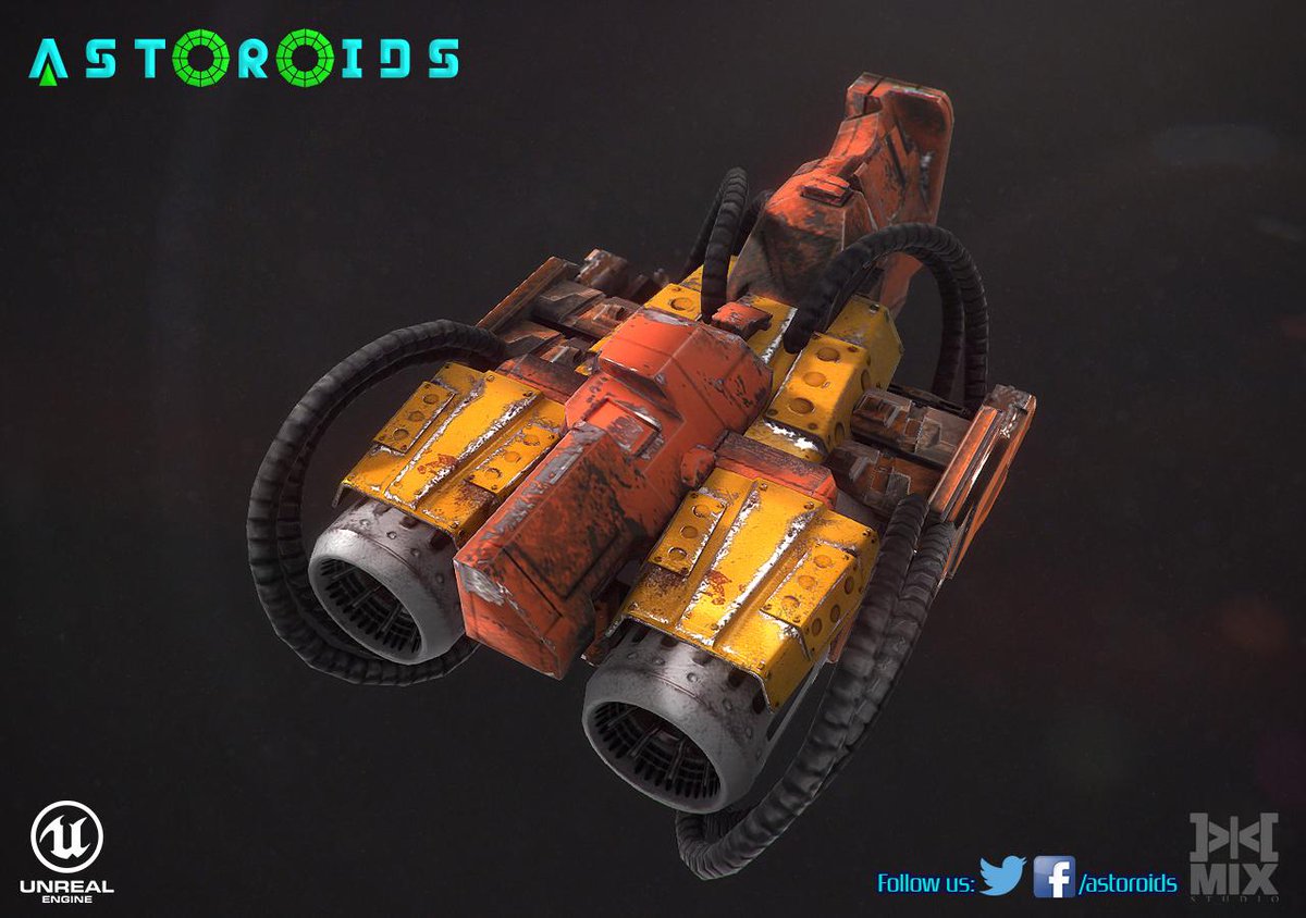 astorusgame's tweet image. Brand new main ship for the game, do you like it? #ASTOROIDS #UE4 #unrealdevs @UnrealEngine #gamedev #gameart