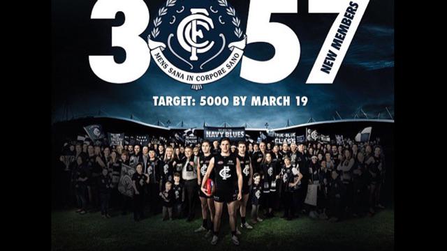Exciting time of the yr .. Get behind us and get that membership sorted #upthebaggers