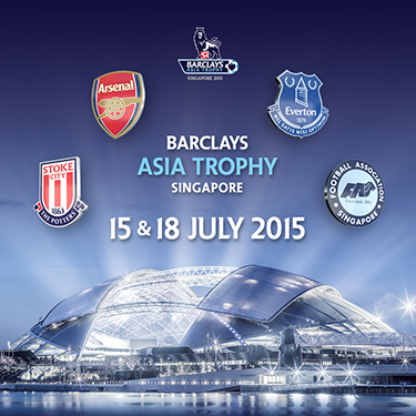 Arsenal's tweet photo. .@Arsenal will play in the Barclays Asia Trophy in Singapore in July 2015. Details here: http://t.co/fh27Dlv1fa http://t.co/aFbmy9dpLy
