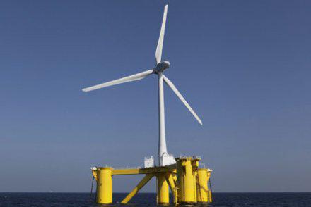 FUTUREMAGfr's tweet photo. À #Fukushima le plus grand parc éolien offshore au monde sort des flots > http://t.co/PuQromNlWz @terraeco #nucléaire http://t.co/Wi3StekLh6