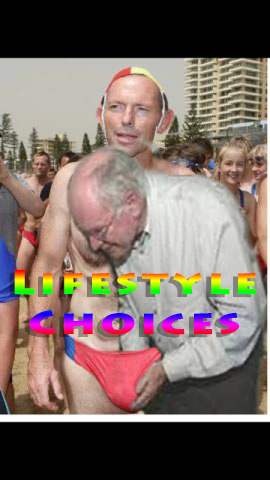 TheSydneyRant's tweet photo. 2 peas on a pod⦠#lifestylechoice #doinganabbott #doingahoward #libspill2 #auspol #teamaustralia http://t.co/BhMuuvJYMY
