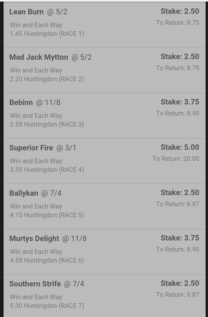 HorseTipsUk1's tweet image. TODAYS HUNTINGTON TIPS

#HTUK1 

RT RT RT