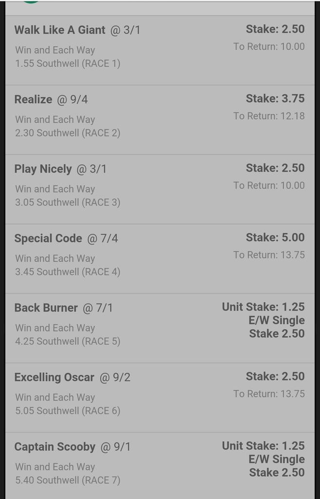 HorseTipsUk1's tweet image. TODAYS SOUTHWELL TIPS

#HTUK1