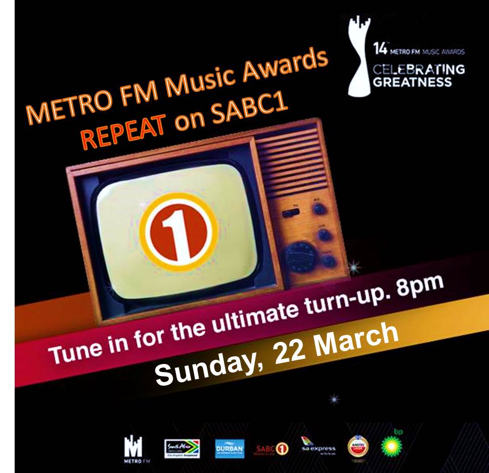 METROFMSA's tweet image. Join us on @Official_SABC1 on Sun, 22 Mar at 8pm for the REPEAT of the #MMA14. #CelebratingGreatness