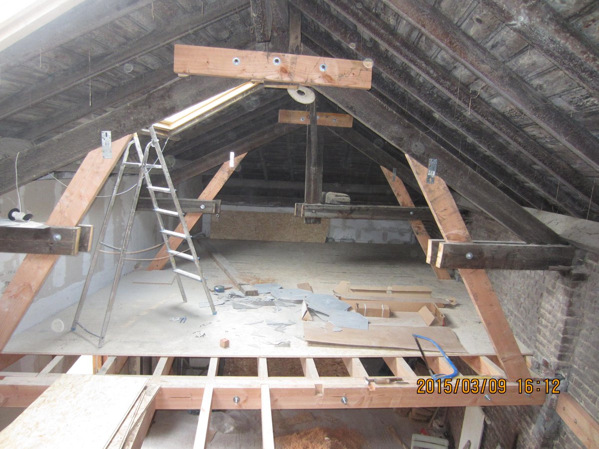 JeanGrell's tweet image. ONE: Le deuxième niveau, sous forme de mezzanine, prend forme... nous sommes satisfaits de l'évolution de ce chantier