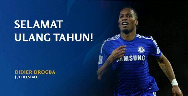 HAPPY BIRTHDAY DIDIER DROGBA 