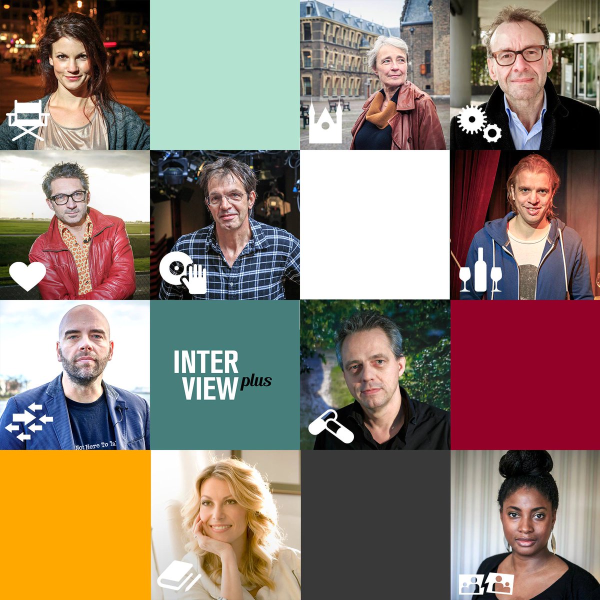 Spannende dag. Vanavond is onze Kick Off op het Interviewgala! 10 interviewers, 11 series. interviewplus.nl